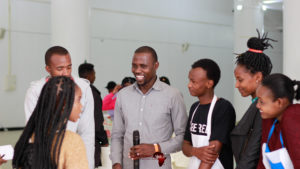 The Branch Chef, Joab Okeyo advising participants
